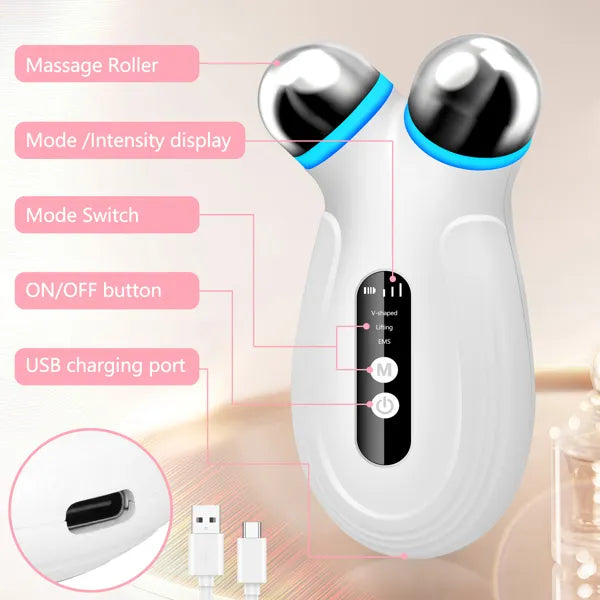 Appareil de Lifting Facial à Micro-Courants – Livraison Express USA 3-7 Jours